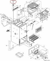 S111 Рычаг клапана отходящих газов (87399302550)