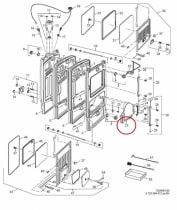 G 211 Шамотный кирпич дверцы топочной камеры (87381221850)