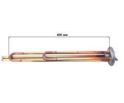 Нагревательный элемент RF 2,5 кВт (1.0+1.5), D64, L-345 мм., M4, под анод, д/Ariston (3401460)