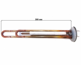 Нагревательный элемент RF 2,0 кВт. (0.7+1.3), D64, L-310 мм., M4, Комплект (10092)