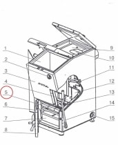 ZOTA Колосник чугунный 350x200 РУ-3 (Тополь-М 60) (3664)