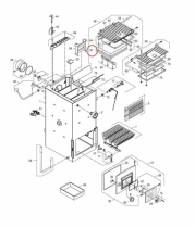 S111 Изоляция дверцы чистки дымохода котла 12/16 кВт АНАЛОГ (шамот) (87399302820)