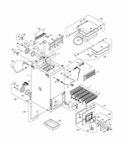 S111 Изоляция дверцы чистки дымохода котла 25MAX/32D АНАЛОГ (шамот) (87399302800)