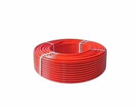 PEX-A Трубa PRO AQUA 16x2,0 (бухта 100 м) с кислородным слоем, красная (PXA3R1016-100/RXA3R20016)