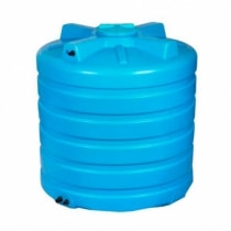 Бак для воды ATV 1000 круглый (синий) с поплавком