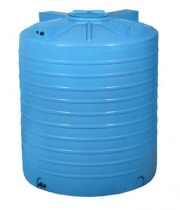 Бак для воды ATV 3000 (синий) круглый с поплавком