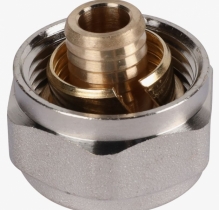 ROMMER Соединение 16мм x 2.0 (резьба 3/4) для полиэтилена (RFC-1020-001620)
