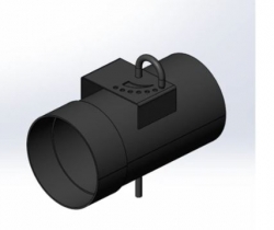 Патрубок дымохода D=120, L-224   (PD4991100006)