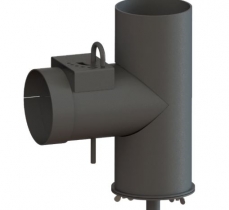 Zota Патрубок дымохода вертикальный  D-150, Н-396 (PD 4991101002)